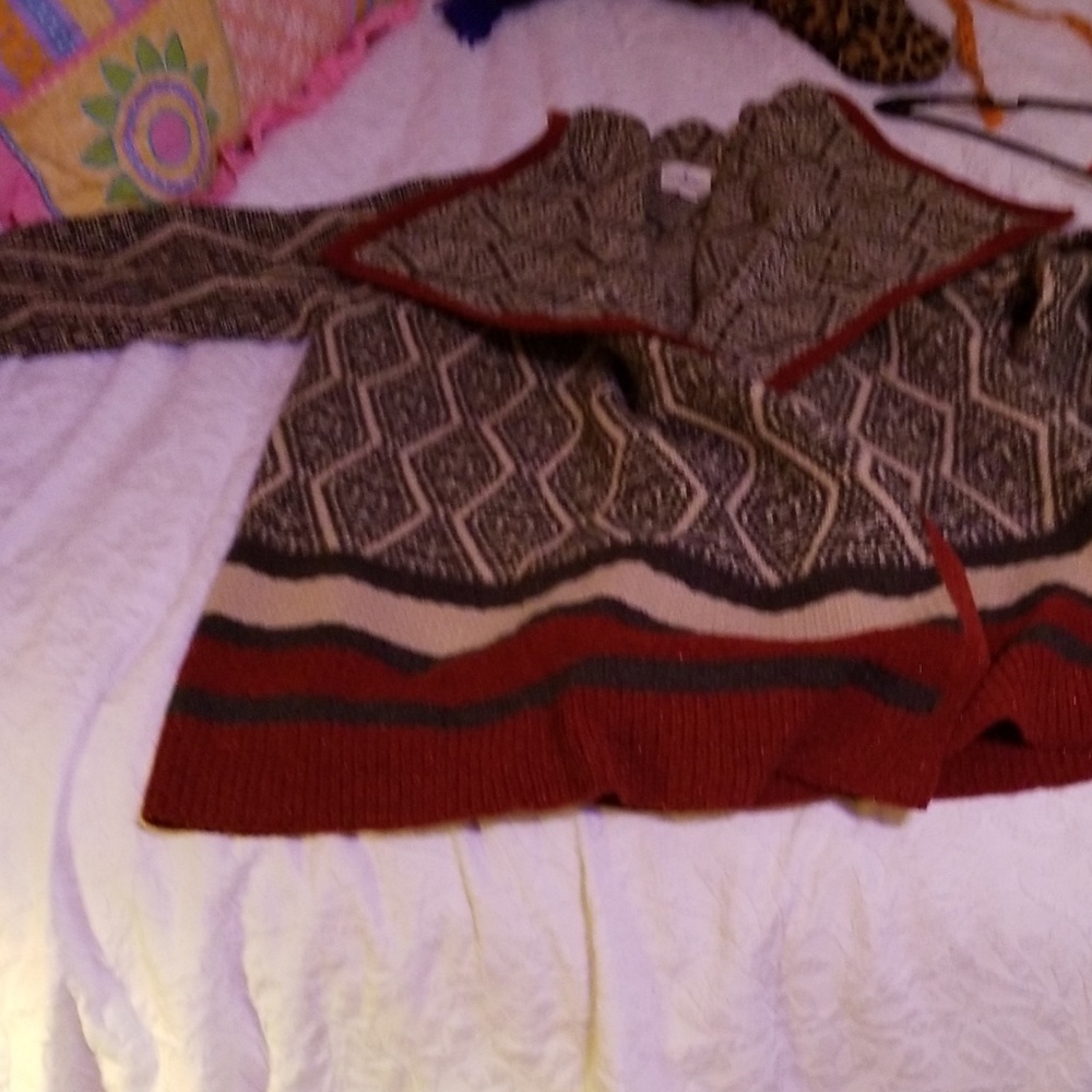 Warm multicolored jacket